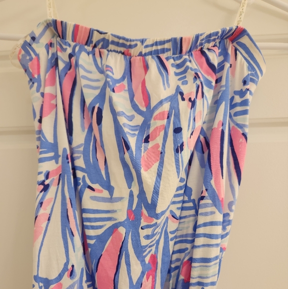 Lilly Pulliter Red Right Return Romper - Picture 2 of 4